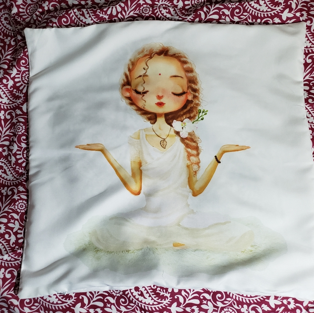 Yoga pillow case